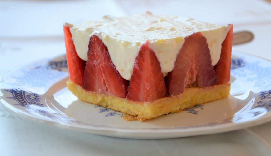 Torta fraisier ovvero torta alle fragole