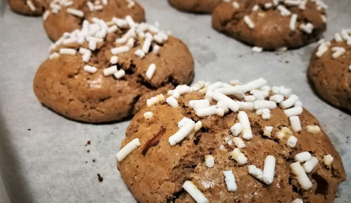 Biscotti cioccolato e frutta secca