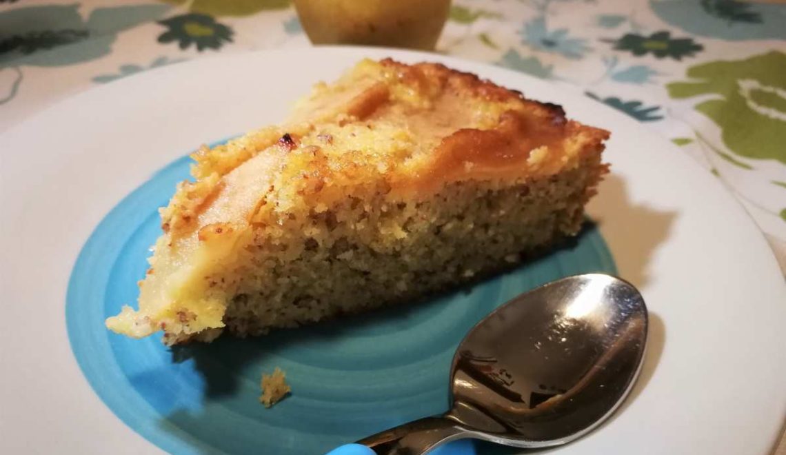 Torta di pere e mandorle