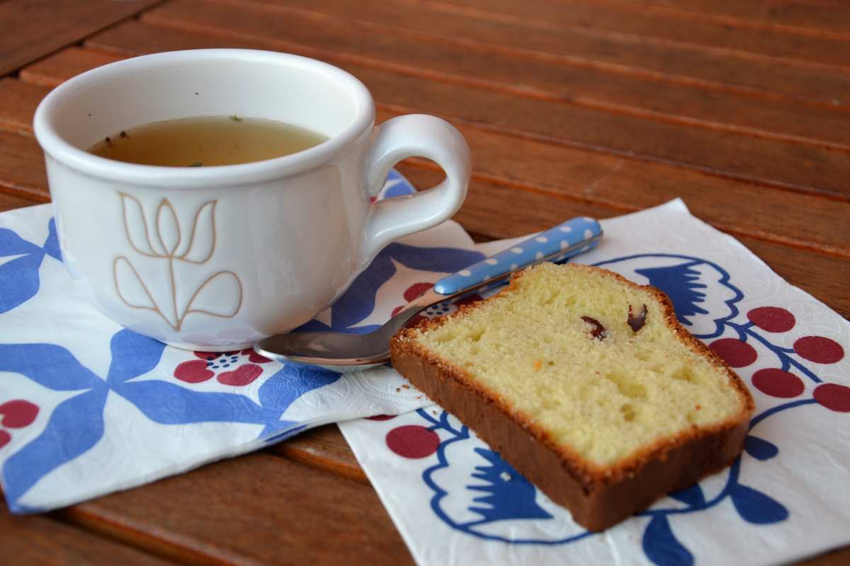 Plumcake allo yogurt e burro di mandorla