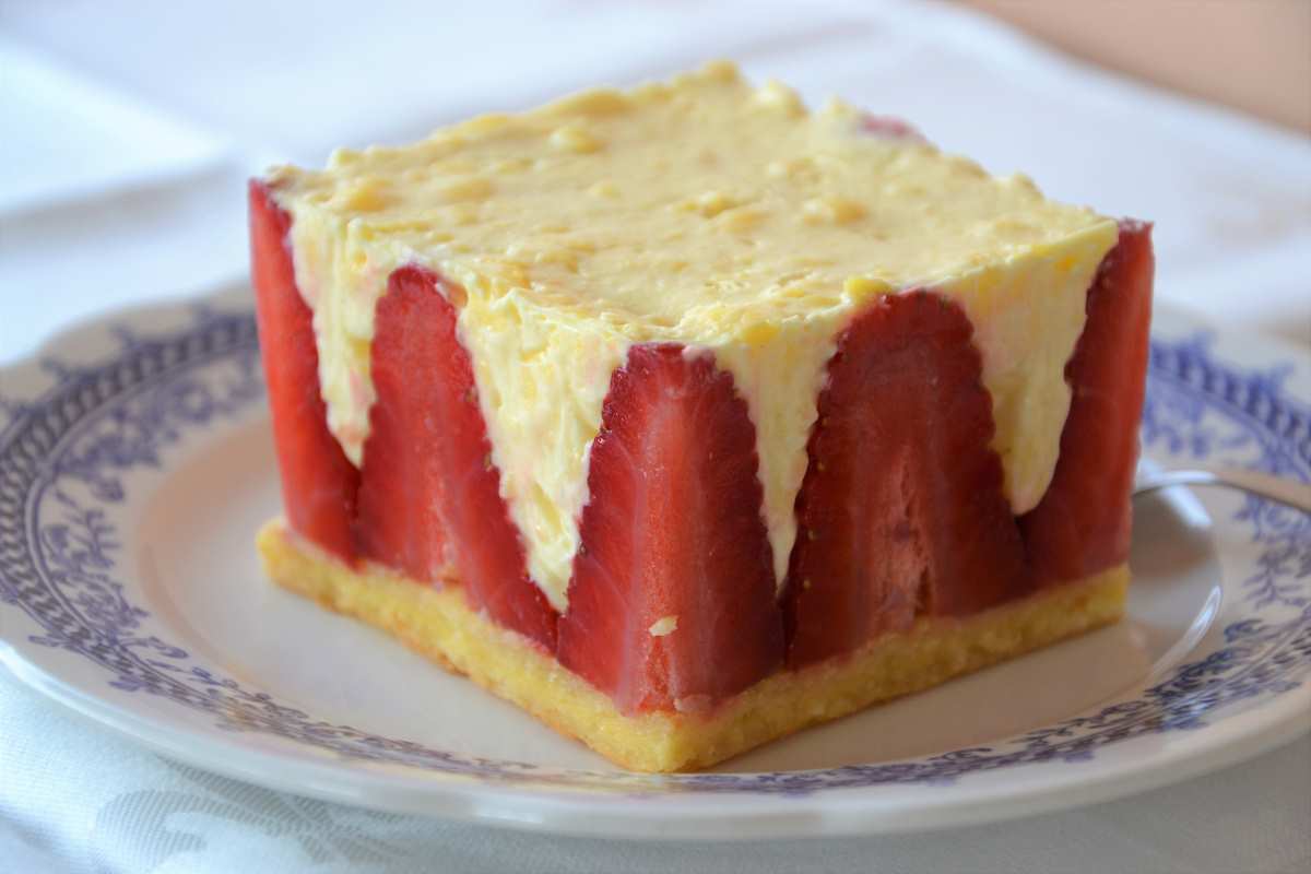 Torta fraisier ovvero torta alle fragole